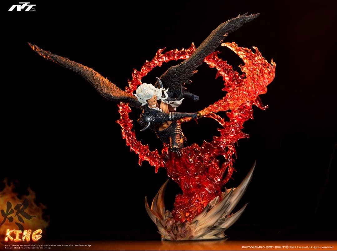 ワンピース キング ガレージキット ガレキ スタチュー①⑤