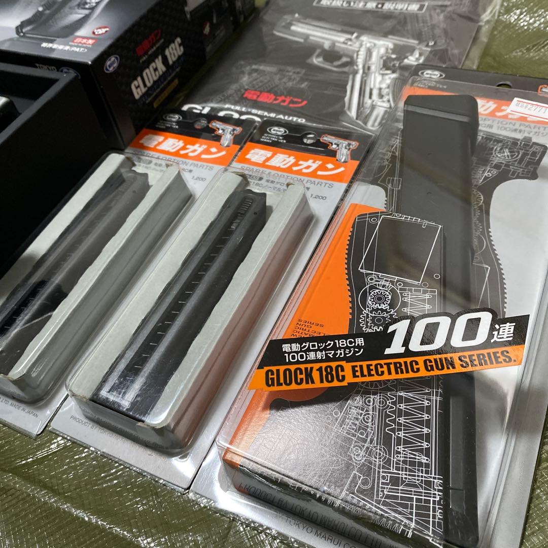 美品】東京マルイ GLOCK18C SS.Ver SBDカスタム マガジン3本