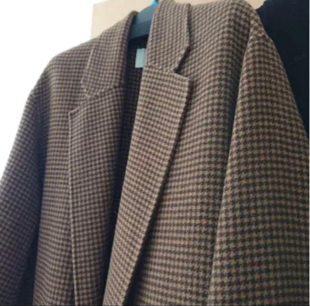 【セット販売】wool over coat 38 Lサイズ　ウールオーバーコード