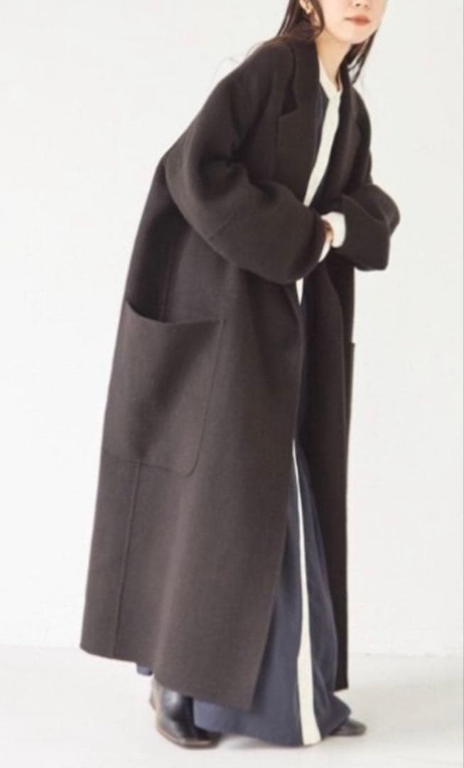 【セット販売】wool over coat 38 Lサイズ　ウールオーバーコード