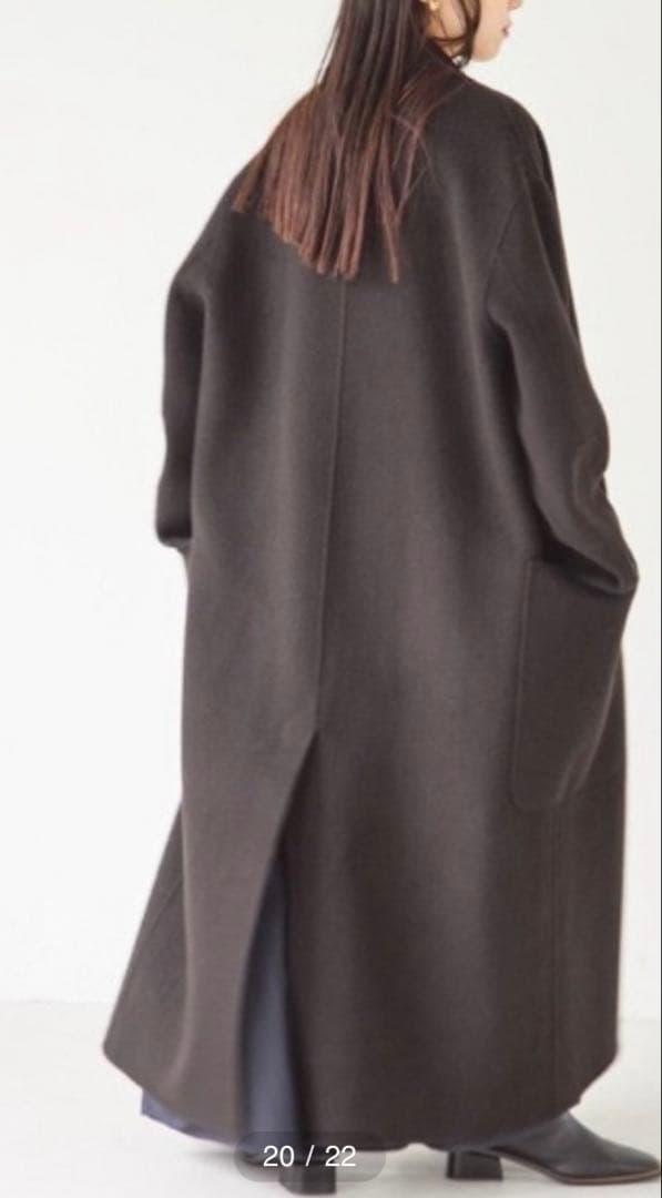 【セット販売】wool over coat 38 Lサイズ　ウールオーバーコード