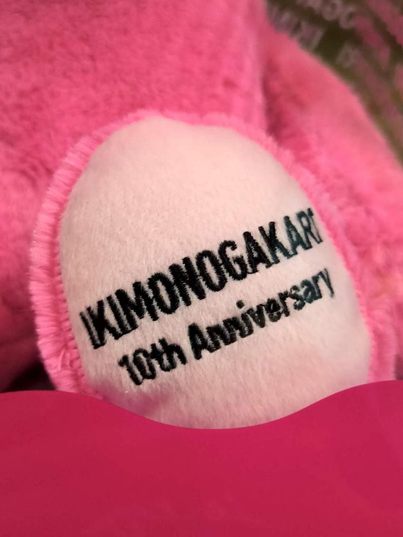 いきものがかり 10周年記念 イッキーモンキー ぬいぐるみ てんねん記念
