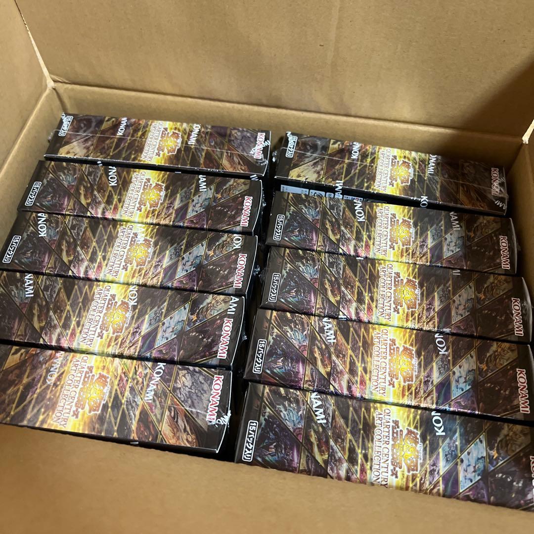 遊戯王OCG クォーターセンチュリーアートコレクション　10BOX