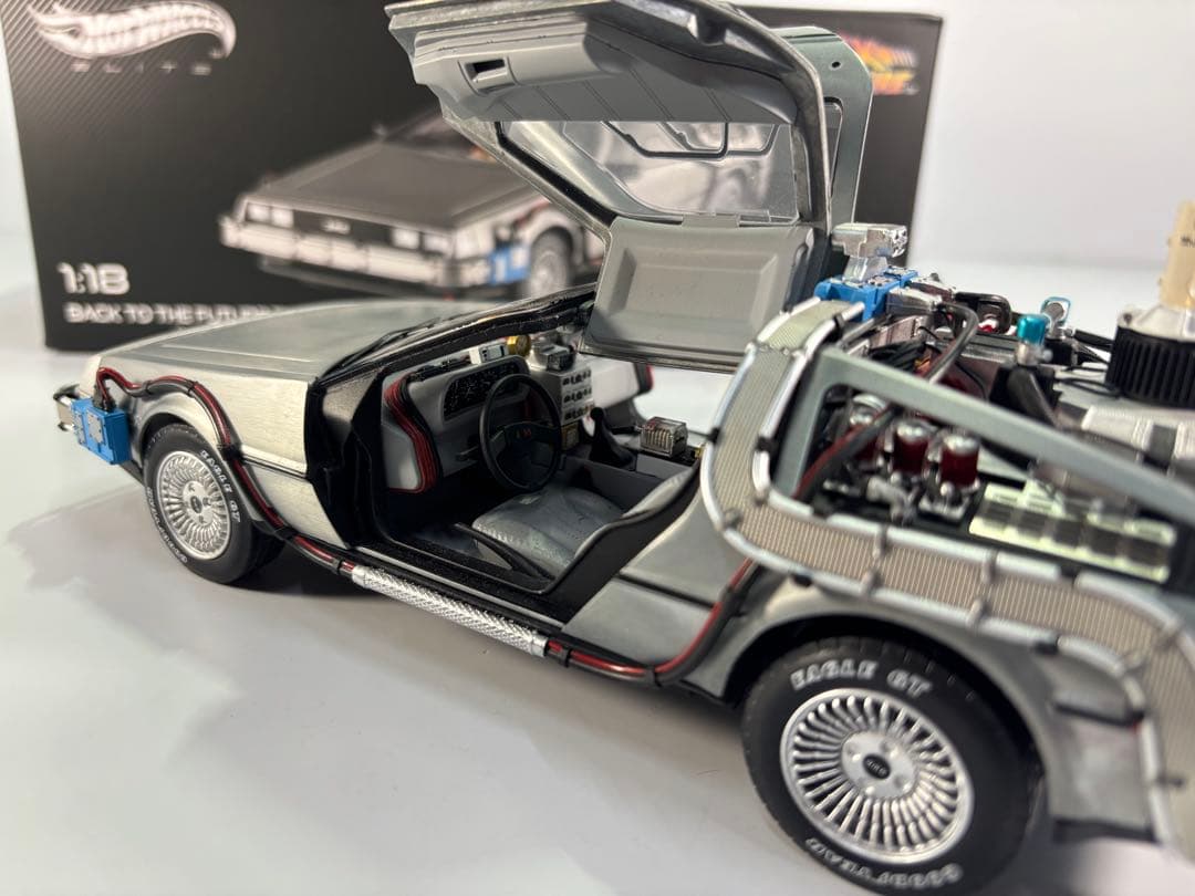 Hotwheels Elite Back to the Future デロリアン