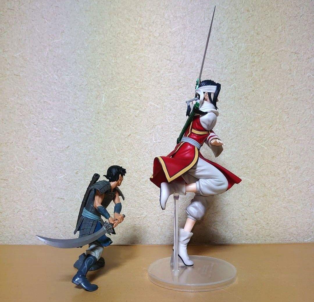 一番くじ キングダム 大将軍の見る景色 C賞 羌瘣 信 フィギュア