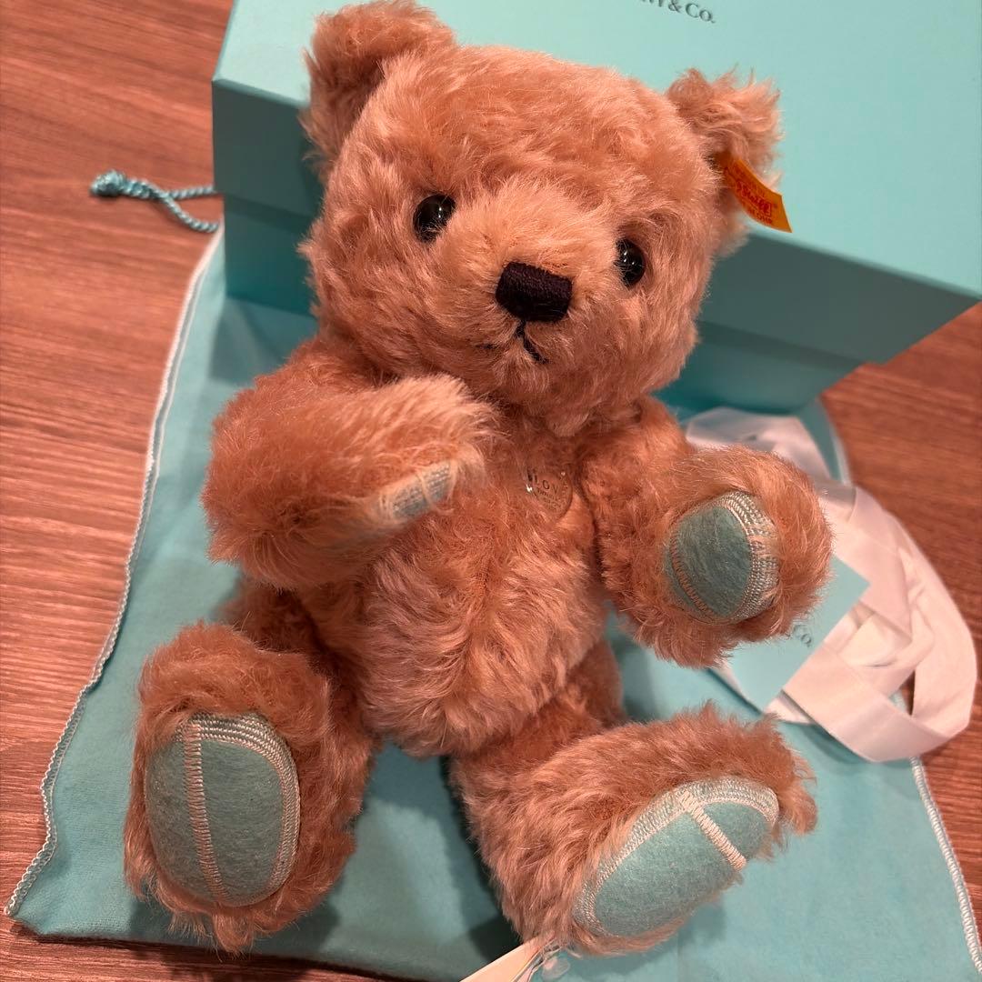 Tiffany & Co. x Steiff ぬいぐるみ テディベア