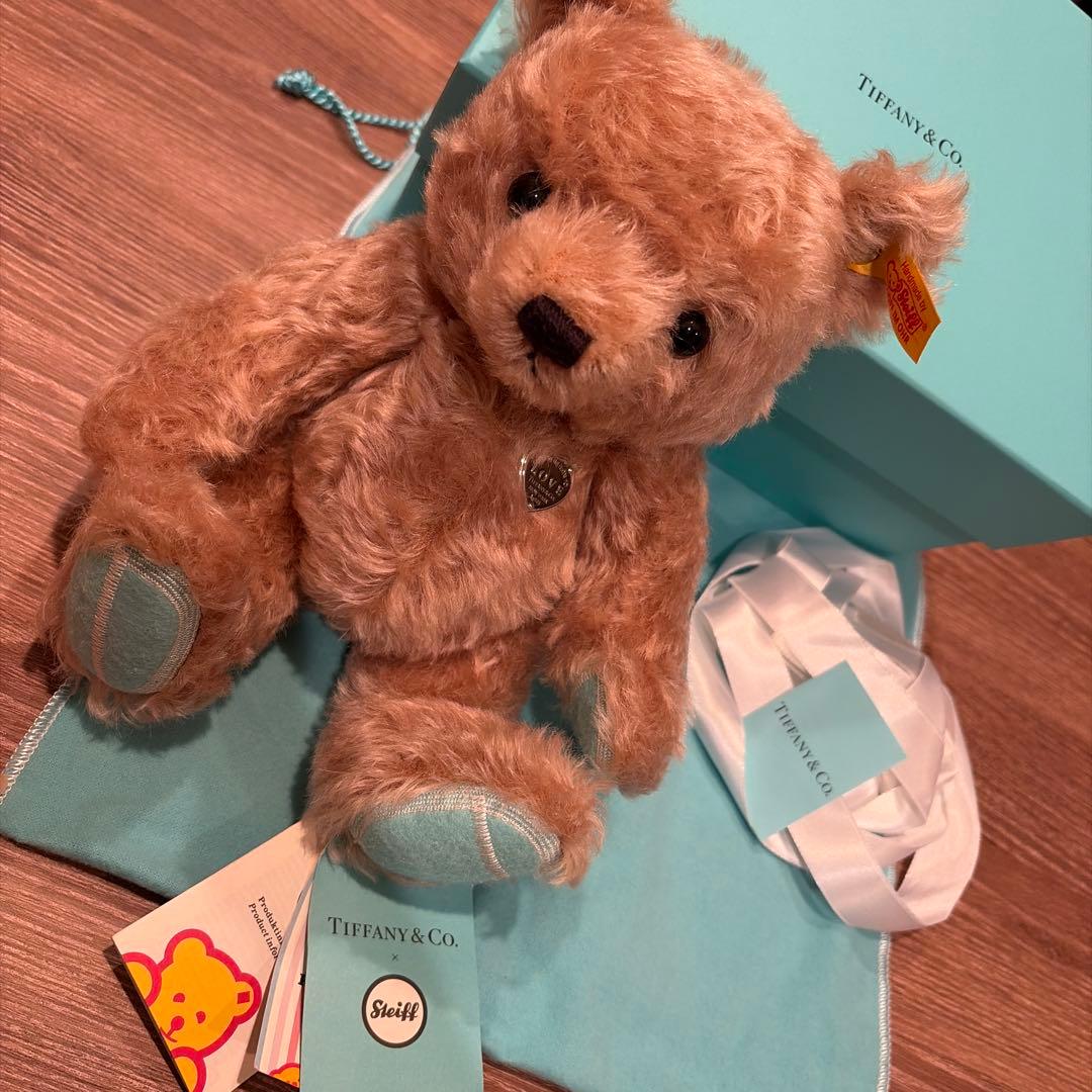Tiffany & Co. x Steiff ぬいぐるみ テディベア