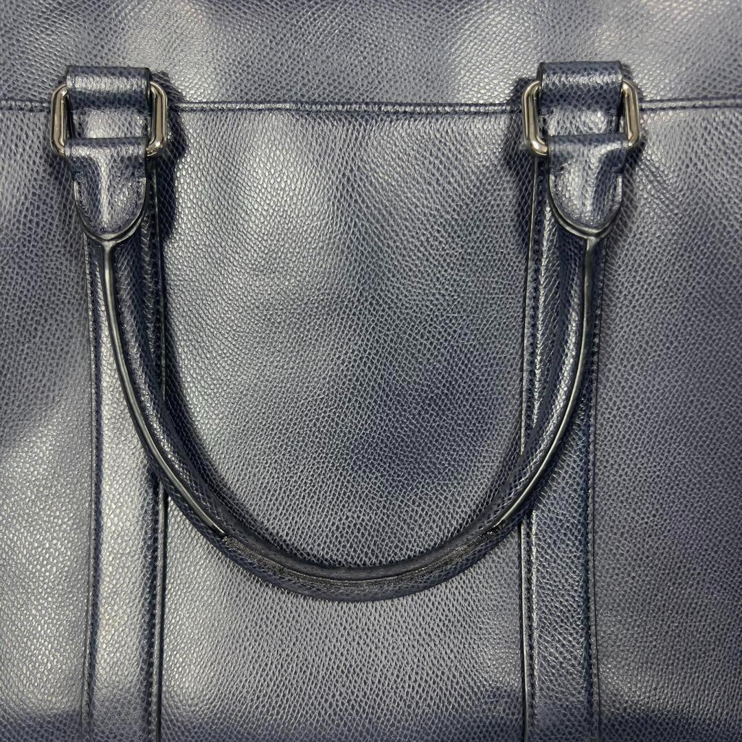 COACH ネイビー ビジネスバッグ