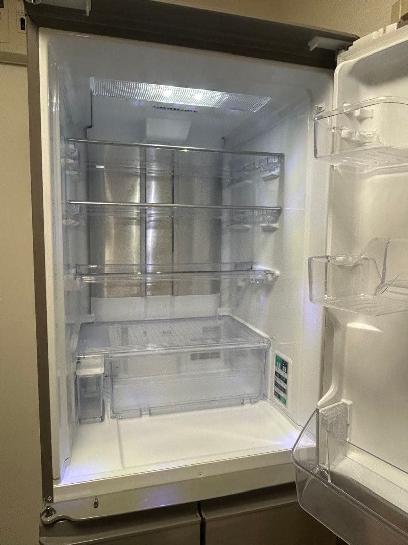 シャープ 冷蔵庫 412L 両開き 2018年製 美品