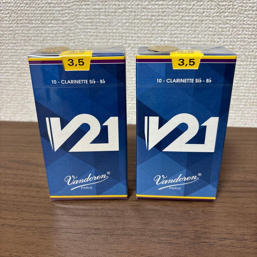 Vandoren V21 クラリネットリード 3.5 10枚入り
