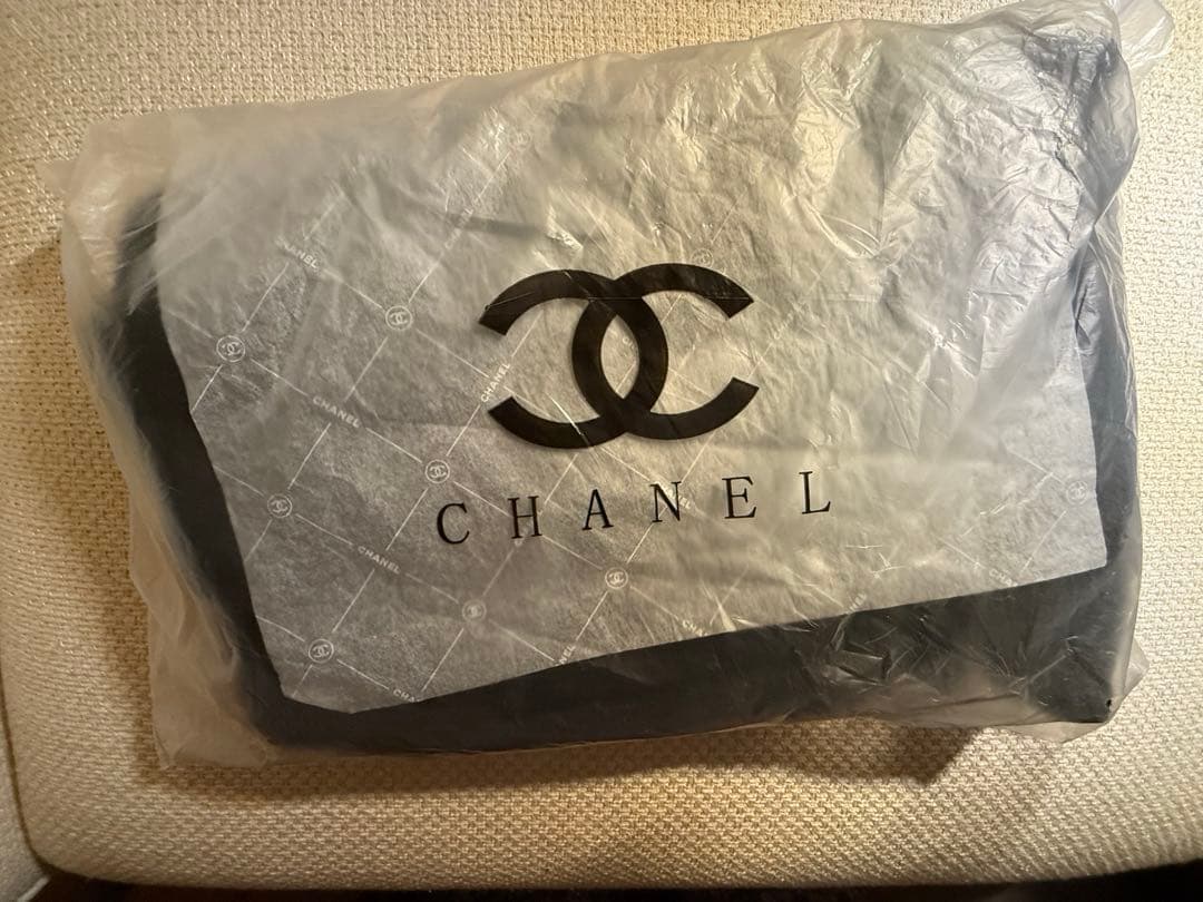 新品　シャネル　ノベルティ　ショルダーバッグ　非売品　ブラック　パイル　エナメル