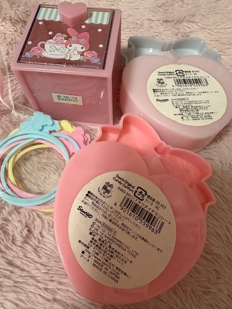 激レア マイメロ ミニチェスト ハートケース 綿棒ケース