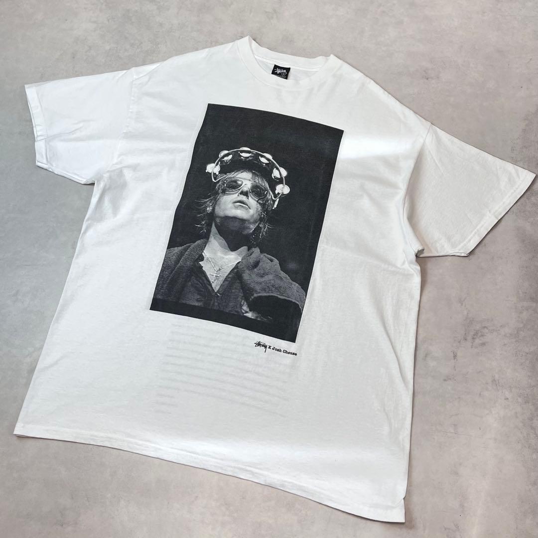 STUSSY × Josh Cheuse フォトT OASIS ホワイト　XL