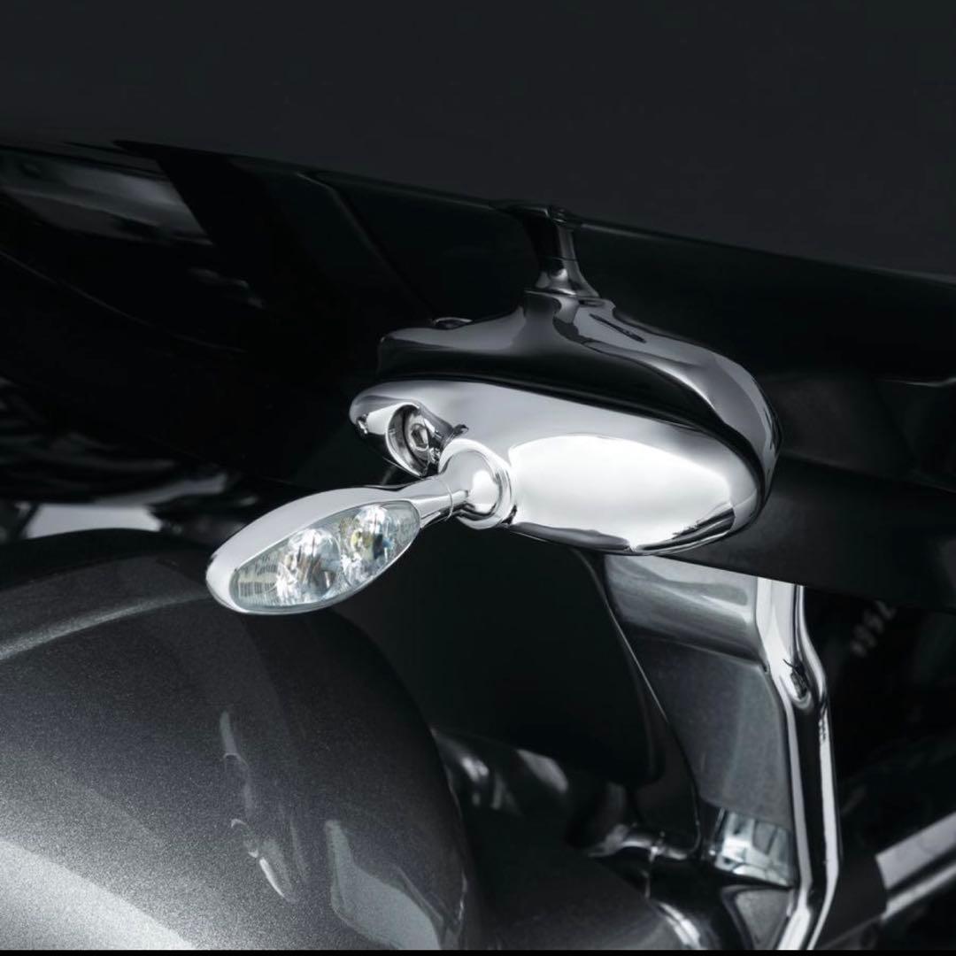 ハーレー ロードグライド ハイサイダーウィンカー クリアキンマウント