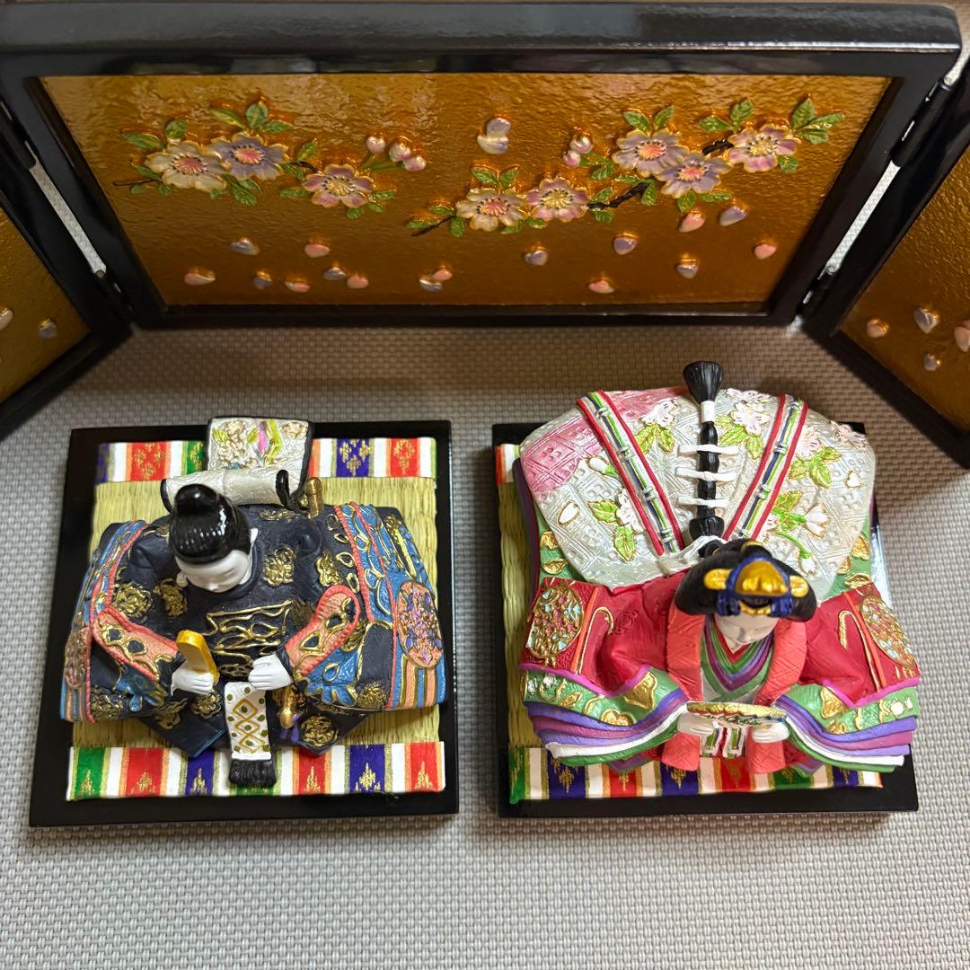 丹青堂　若菜雛　木製七段飾り　雛人形