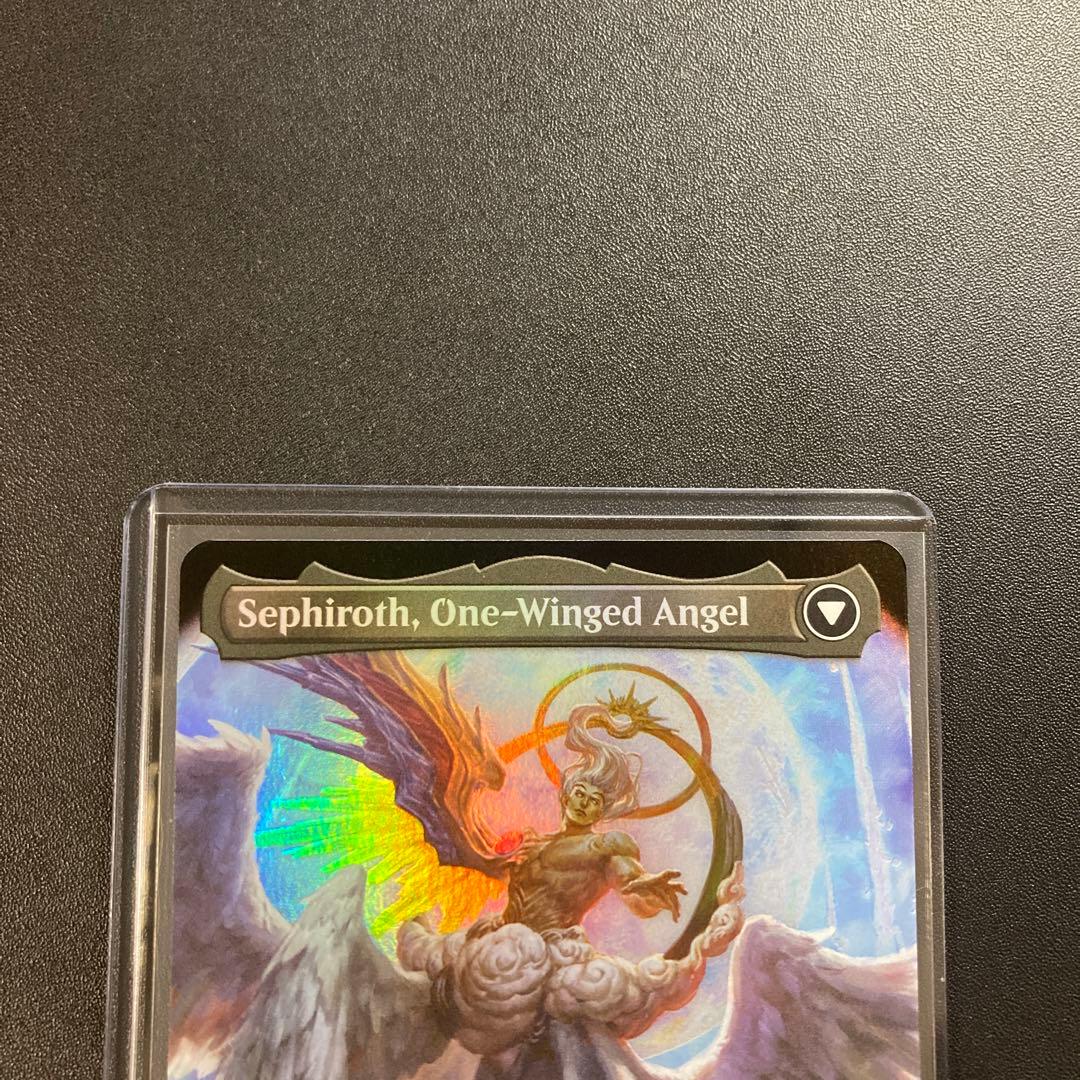 MTG FF 威名のソルジャー、セフィロス 拡張アート 英語版 foil 神話