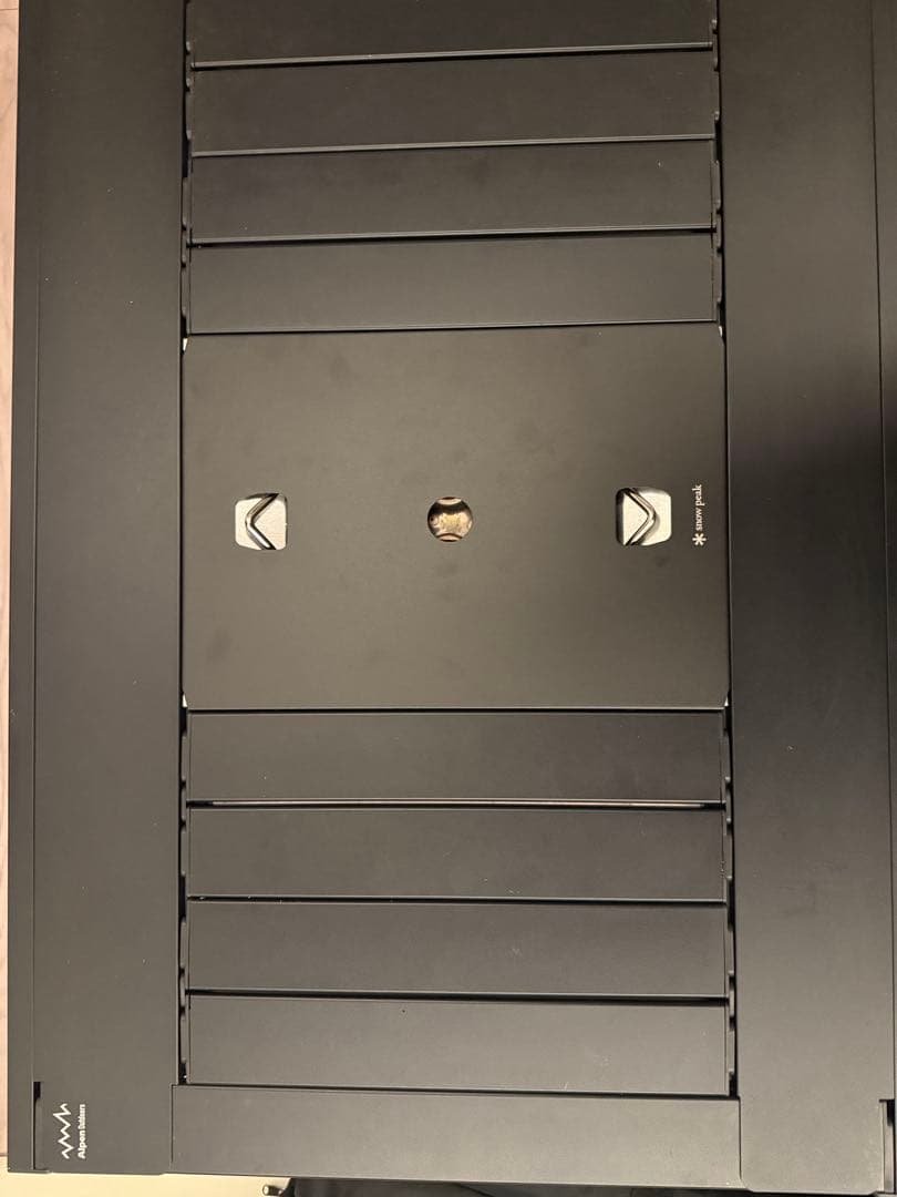 フラットバーナー専用 リッドトレー ブラック 1枚 （ランドネストお詫びの品）