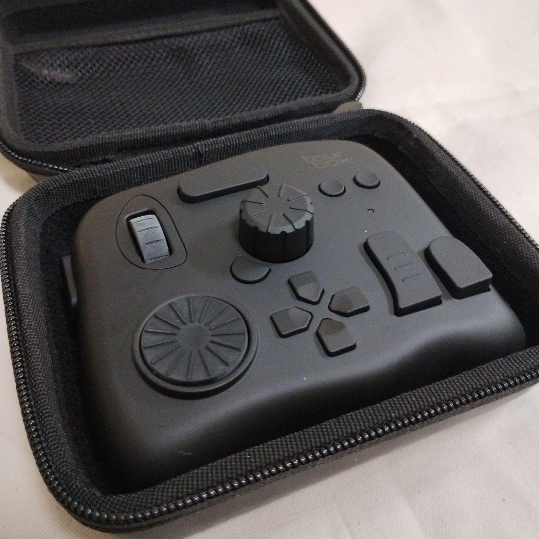 【美品】TOURBOX Elite　専用ケース付Bluetooth 左手デバイス