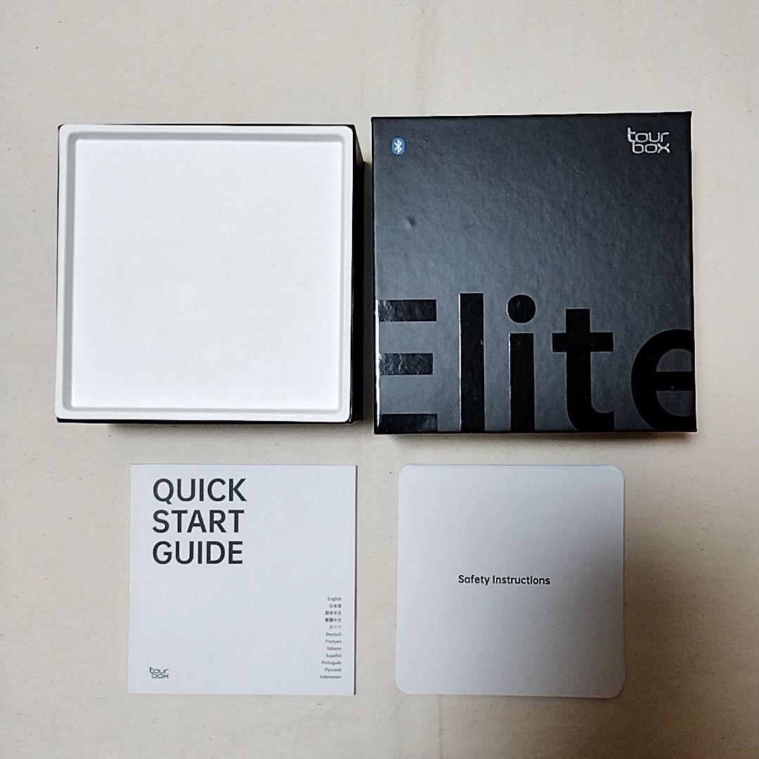 【美品】TOURBOX Elite　専用ケース付Bluetooth 左手デバイス