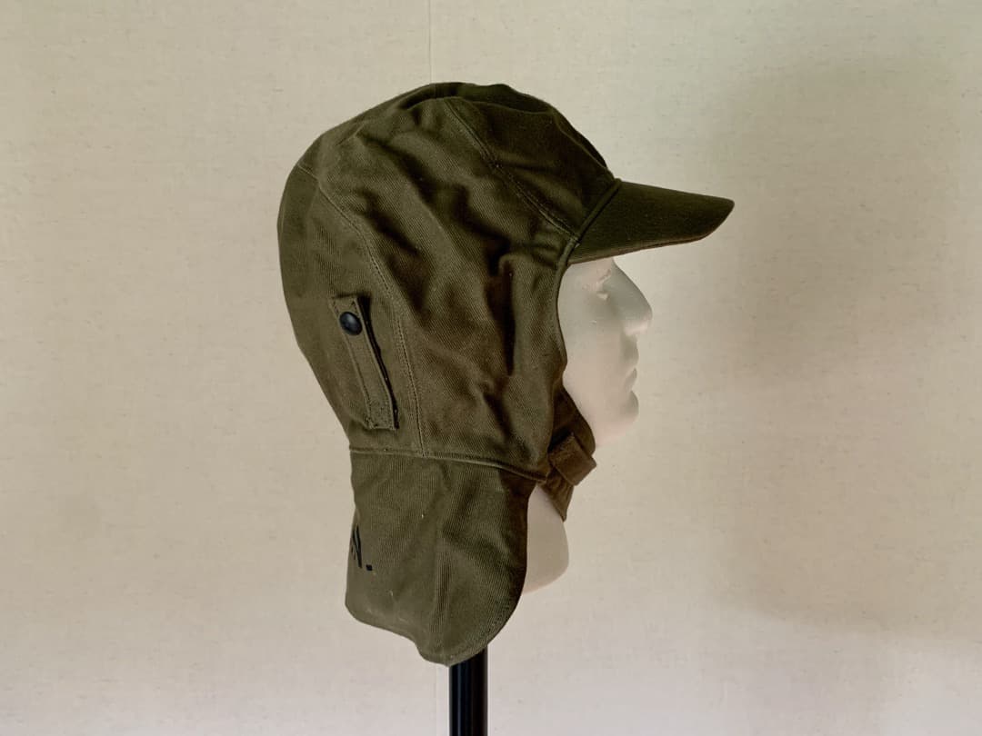 1940s 未使用 デッドストック 米軍 実物 USN デッキキャップ ①