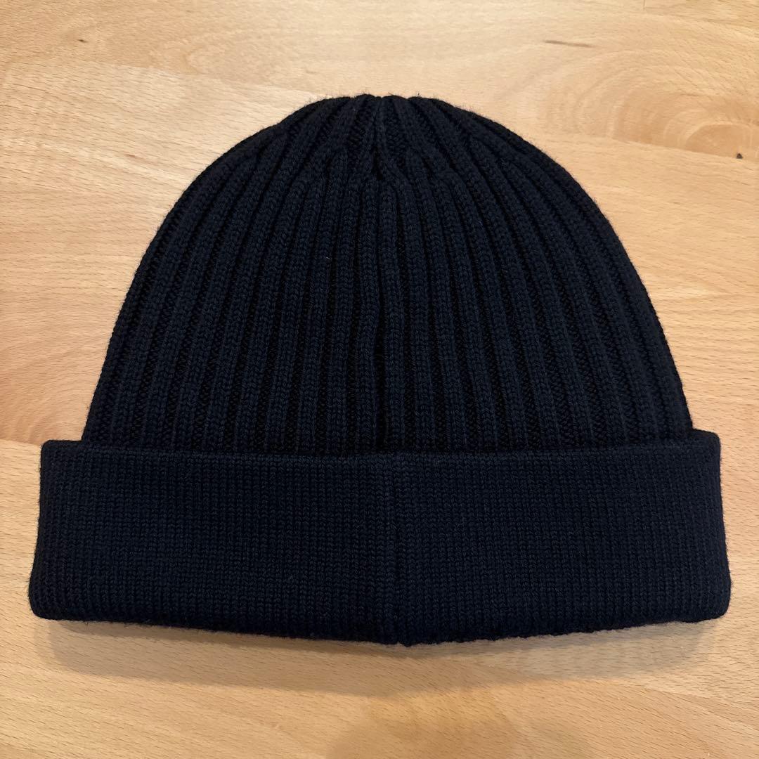 ※期間限定値下げ※【極美品】LOEWE 刺繍ロゴ ビーニー ニットキャップ