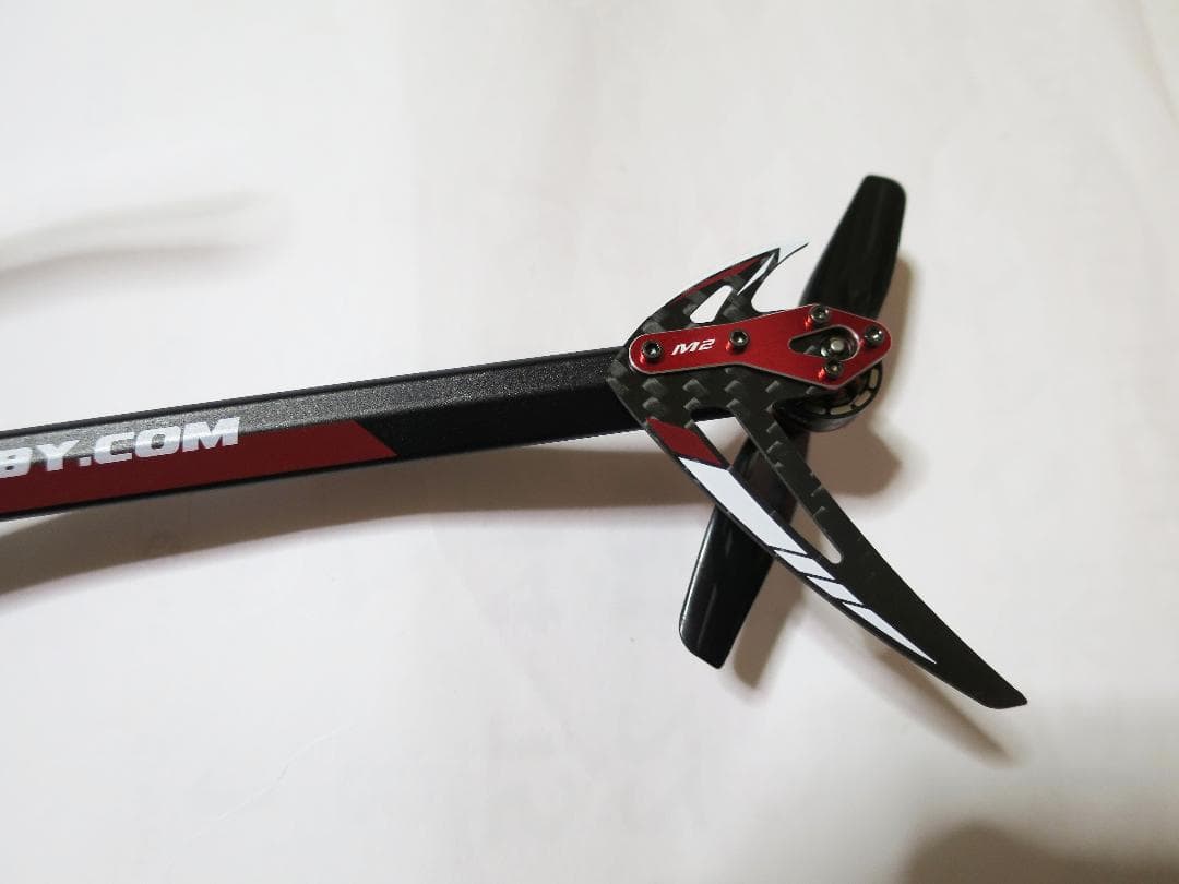 美品 OMPHOBBY M2 EVO Glamor Red レッド エボ ヘリ