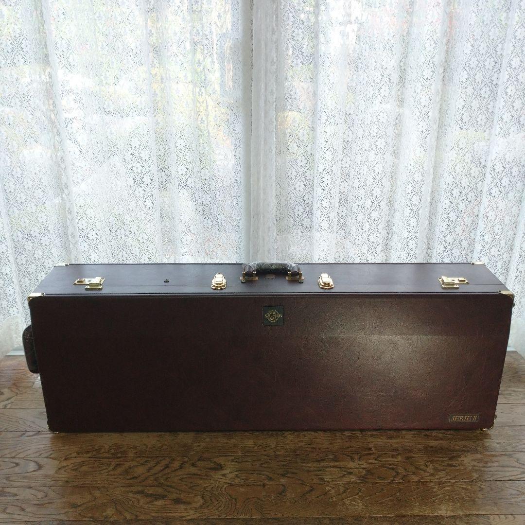 セルマー バリトンサックス ハードケース ブラウン