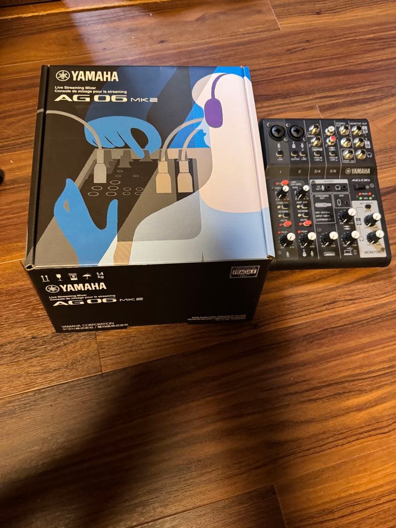 YAMAHA AG06 MK2 オーディオインターフェース