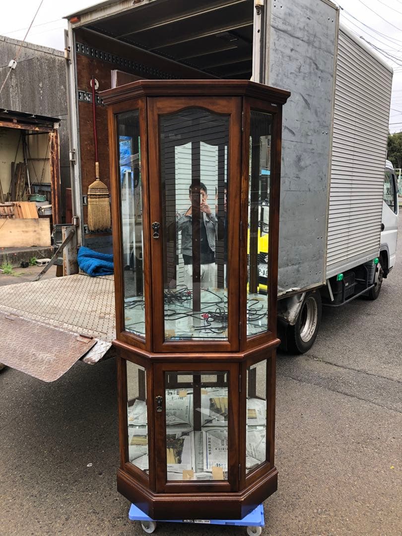 ◯ karimoku カリモク　ガラスケース　ショーケース