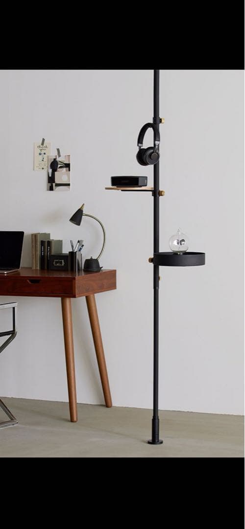 【美品】DRAW A LINEドローアラインテンションロッドC＋テーブル+トレー