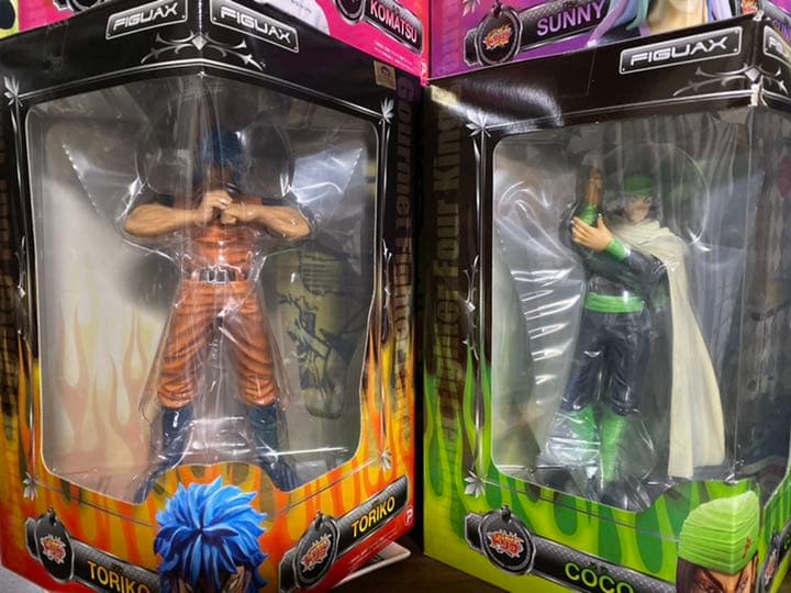 Figuax トリコ スケールフィギュア4体セット（トリコ、サニー、ココ、小松）