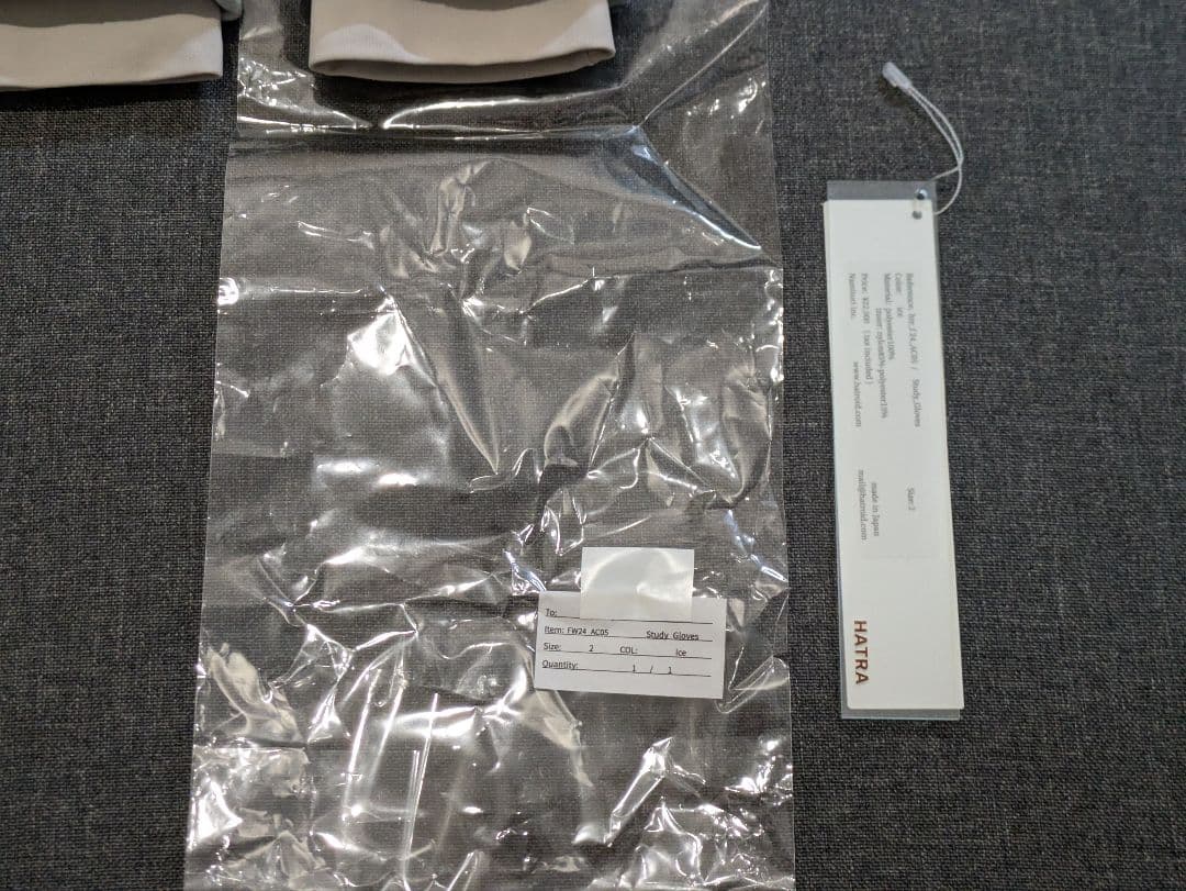 hatra ハトラ 手袋 Study Groves