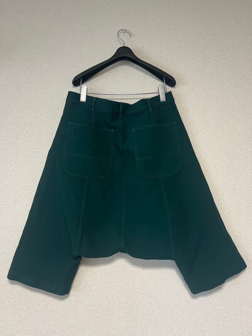 コムデギャルソン　サルエルパンツ　緑