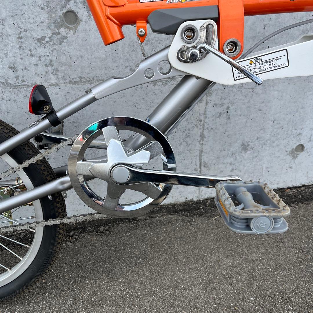 美品◼︎miyata ミヤタ トラベラー 折り畳み自転車 クイックフォールディング