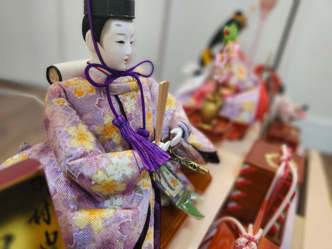 吉徳　田村由起子作　ひな人形　オルゴール→値下げ