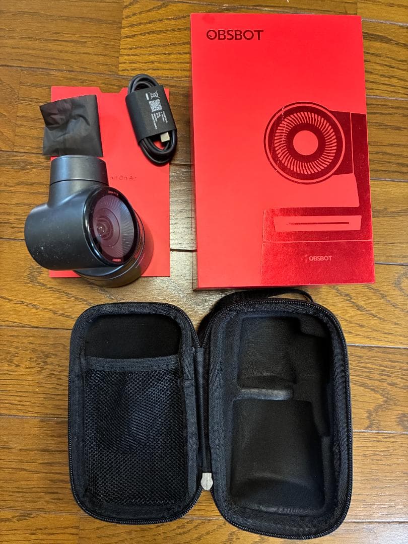 【美品・高機能】OBSBOT TAIL AIR +USBケーブル＋ケース 箱付