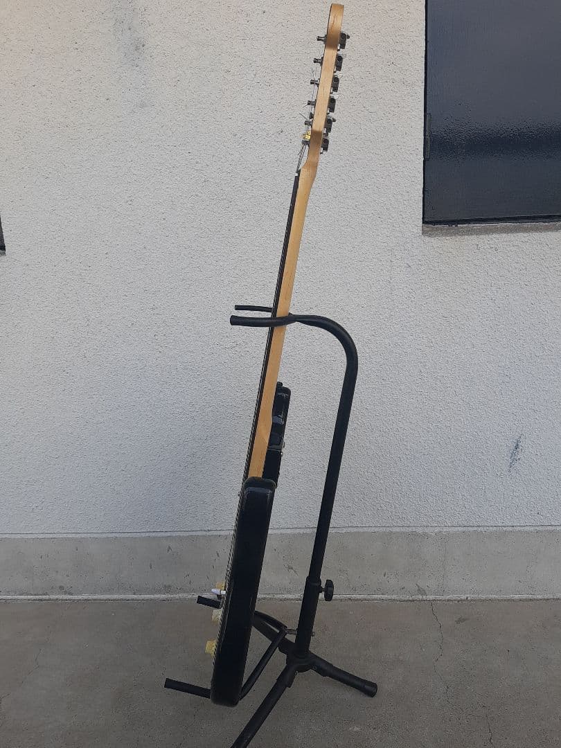 最終値下げ加熱処理ＡＩＹストラトタイプエレキギターSSS黒