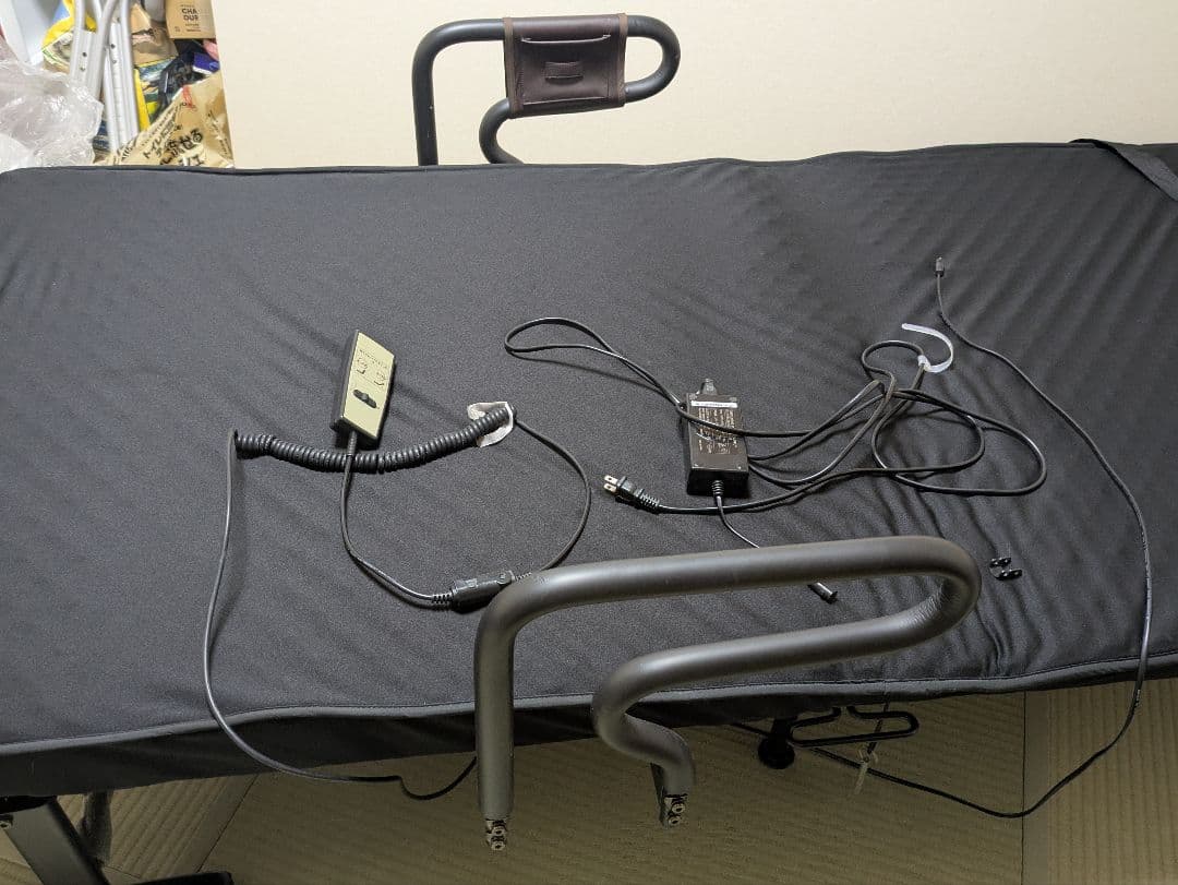 【送料込み】ATEX 折りたたみ電動リクライニングベッド