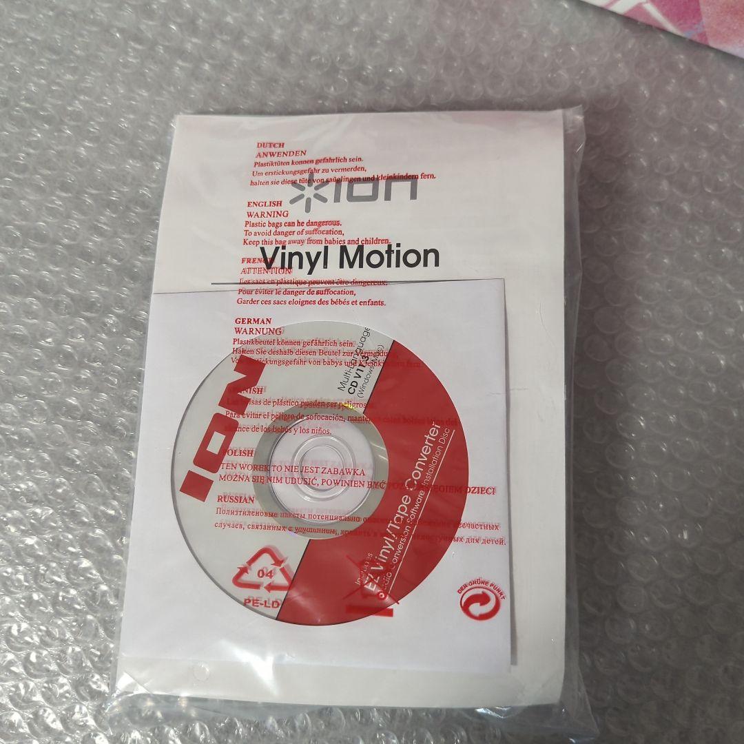 〚希少・美品〛ion 閃光のハサウェイ ポータブル　レコードプレーヤー