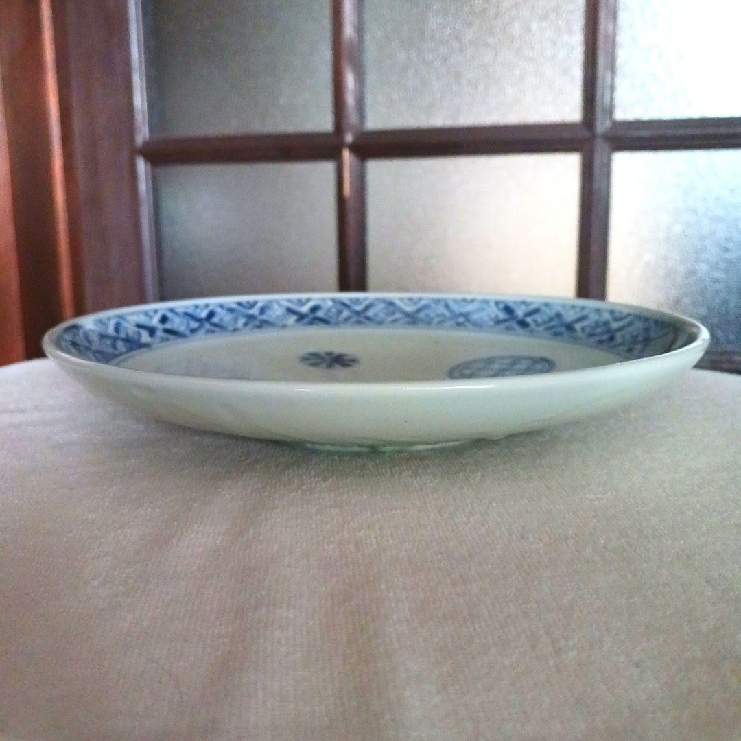 古伊万里　手鞠皿　20センチ