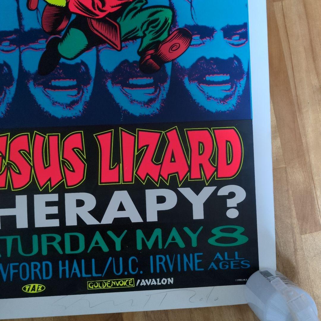 u*0様 TAZ Helmet JESUS LIZARD Poster