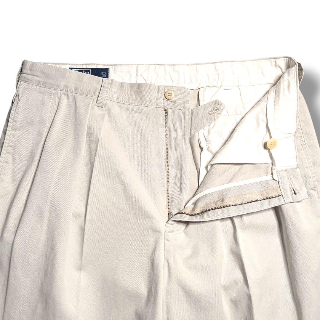 90sPolo Ralph Lauren ANDREW PANT ポロチノW35