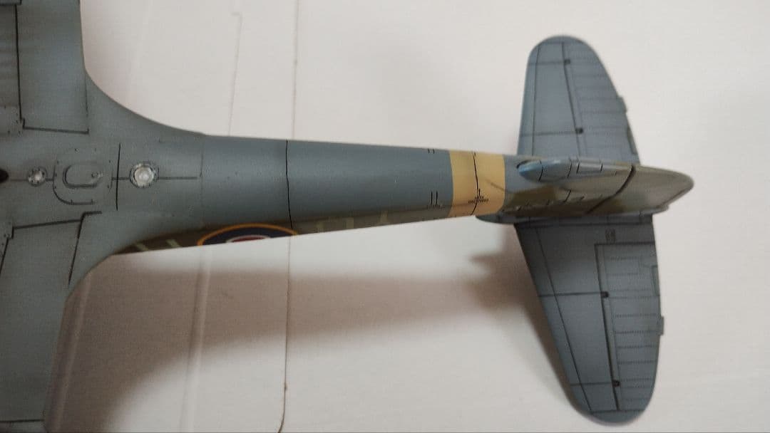 プラモデル完成機　1/48　グロスターミーティアF.3