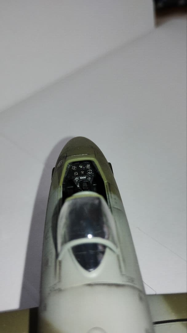 プラモデル完成機　1/48　グロスターミーティアF.3