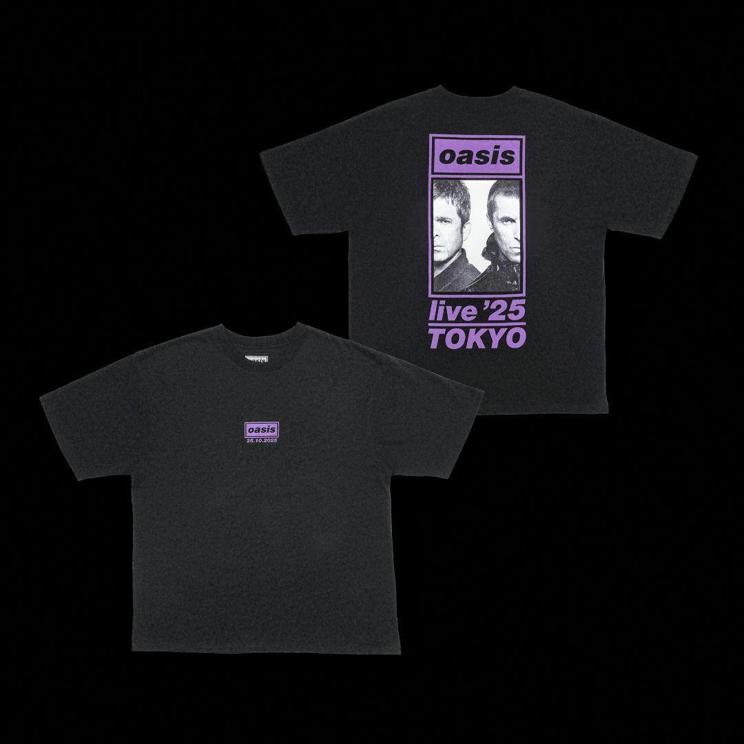 新品　oasis ライブ　Tシャツ Lサイズ ブラック　限定