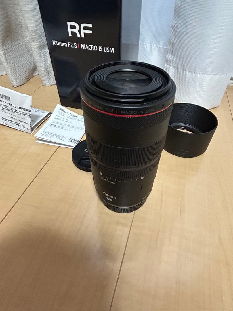 レンズ(単焦点) Canon RF 100mm F2.8L MACRO IS USM