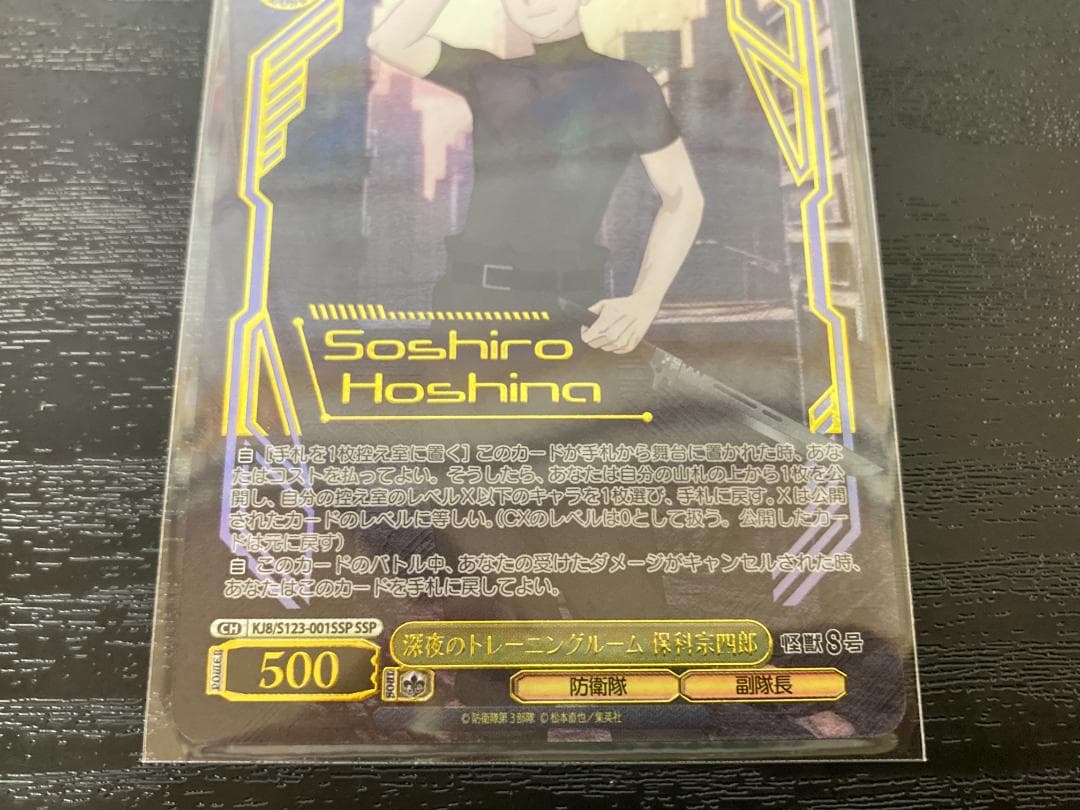 ヴァイスシュヴァルツ 深夜のトレーニングルーム 保科宗四郎 SSP 怪獣8号