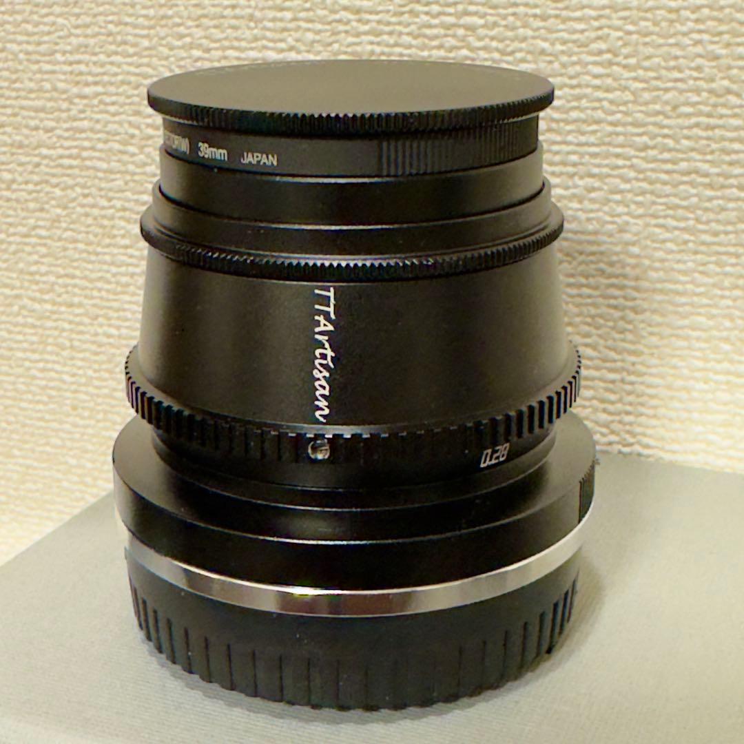 【極美品】TTArtisan 35mm F1.4 Xマウント 保護フィルター付き