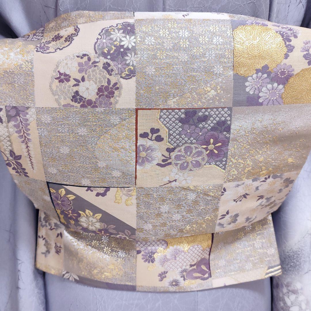 ❰6534❱ フルセット　付け下げ訪問着　袋帯　帯締め　帯揚げ　正絹　着物