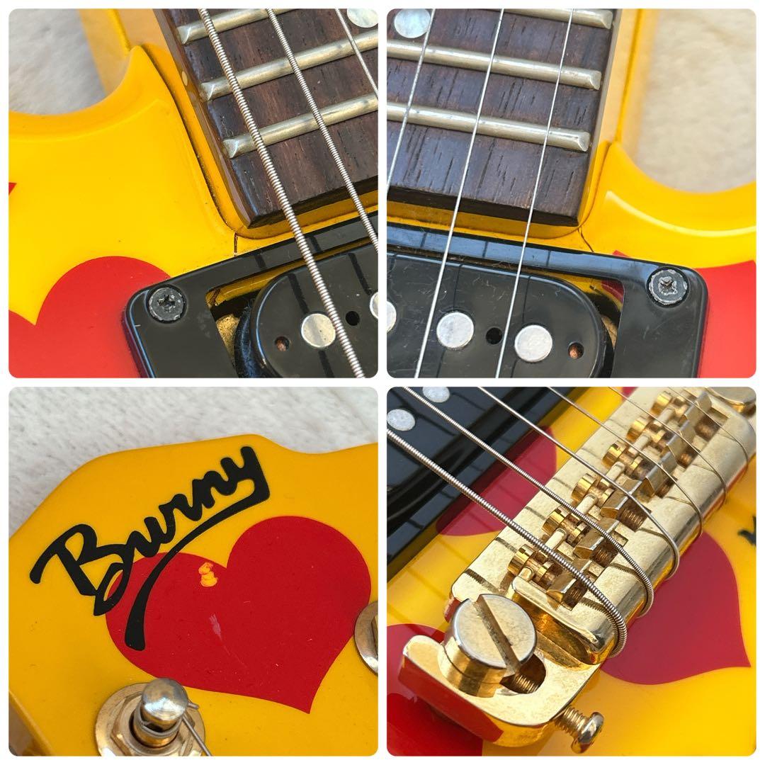 BURNY YH-JR hideモデル アンプ内蔵 モッキンバード ギター